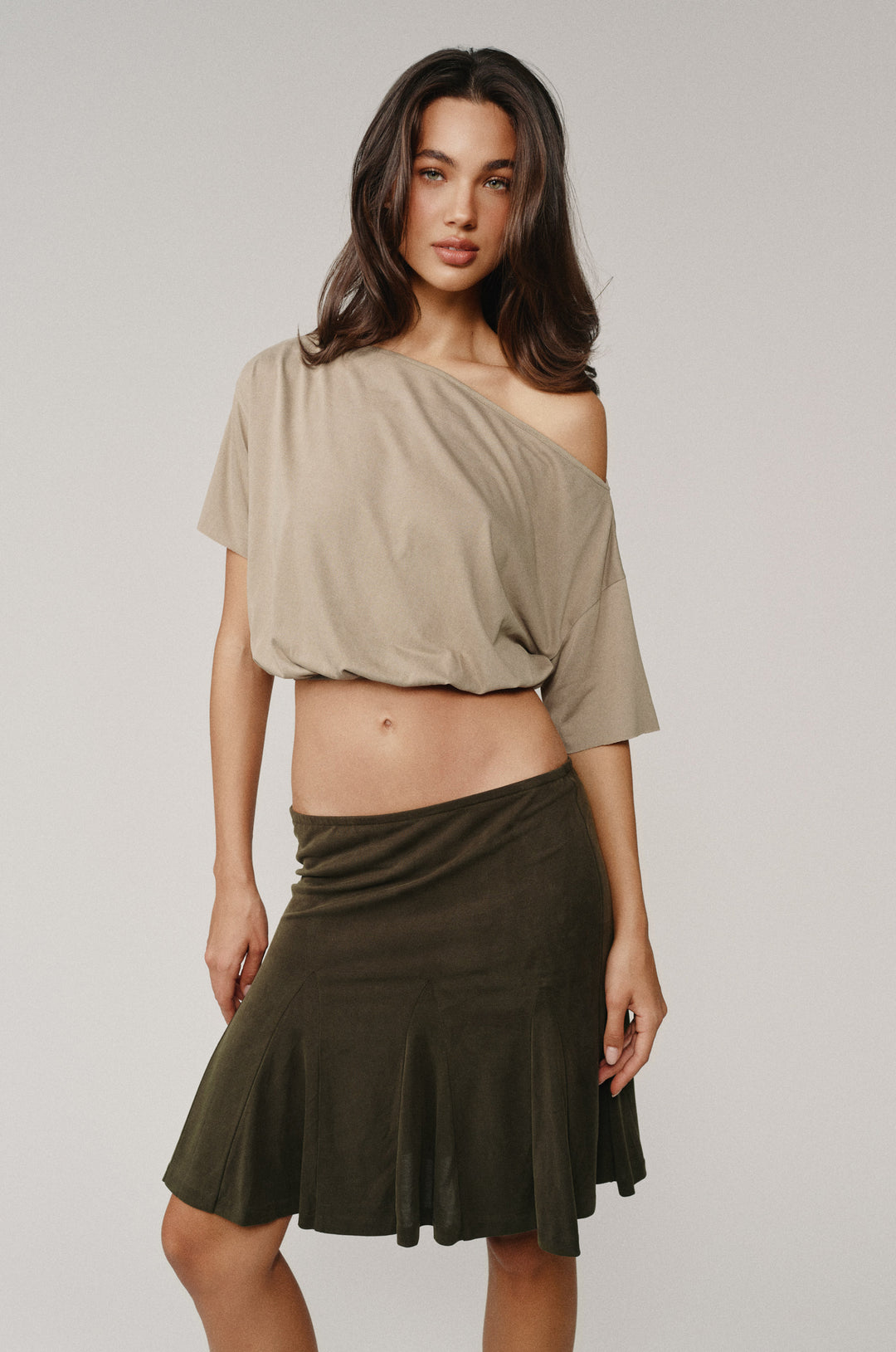 Mimi Skirt | Khaki