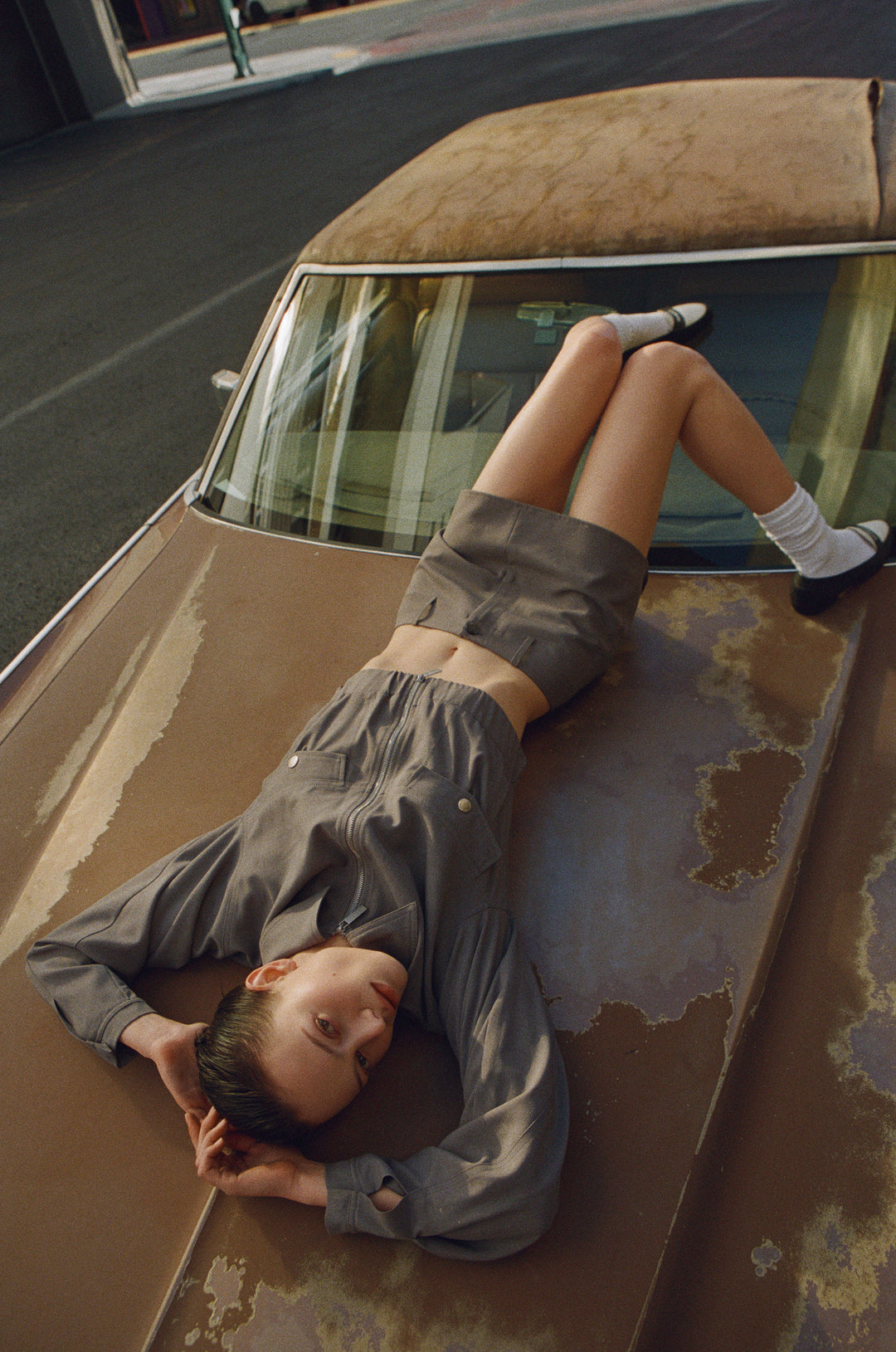 Monroe Jacket | Charcoal