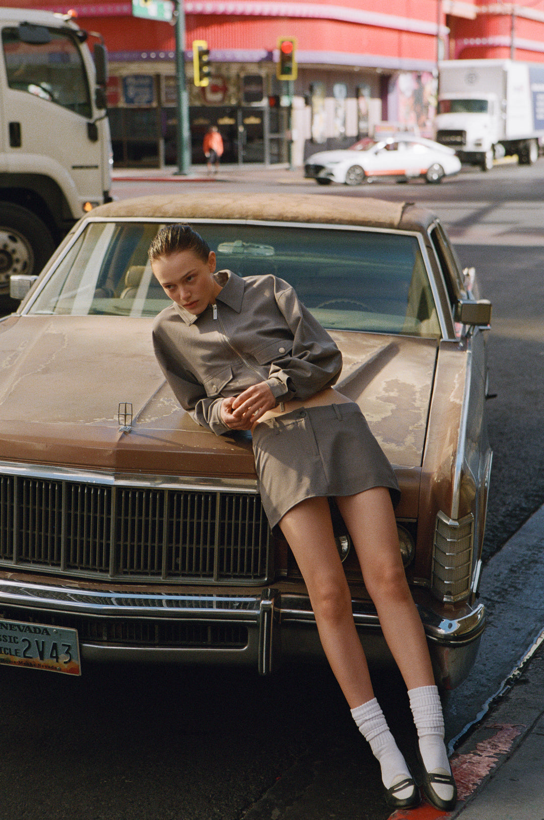 Monroe Jacket | Charcoal