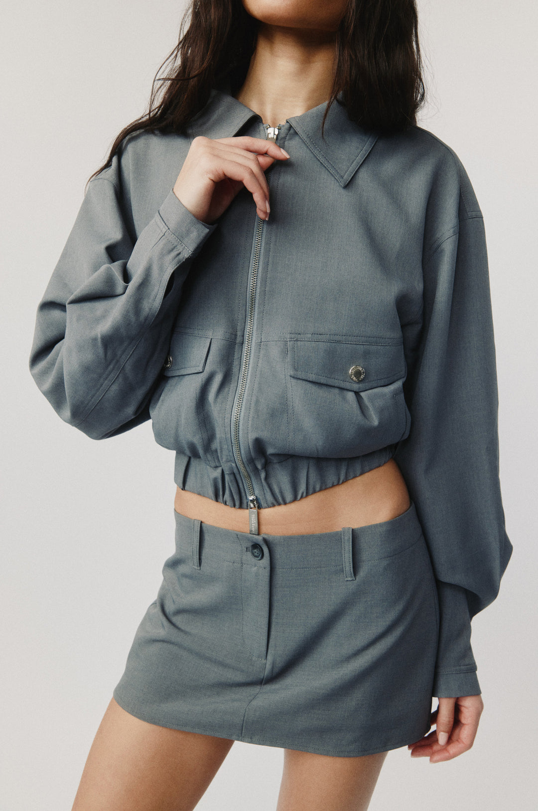 Monroe Jacket | Charcoal