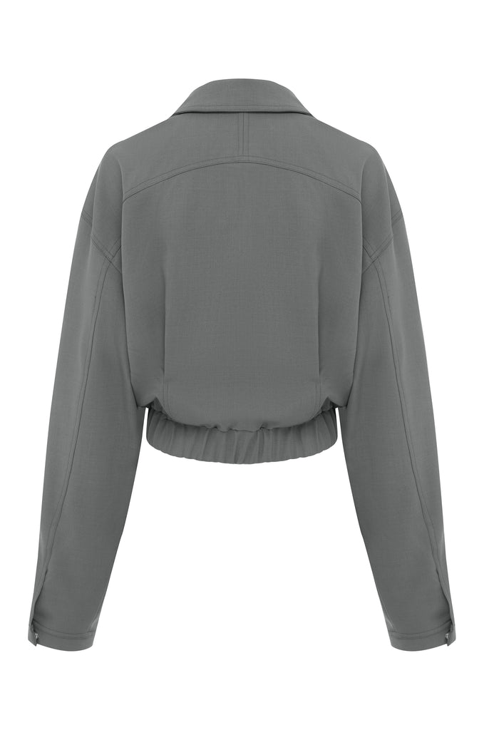 Monroe Jacket | Charcoal
