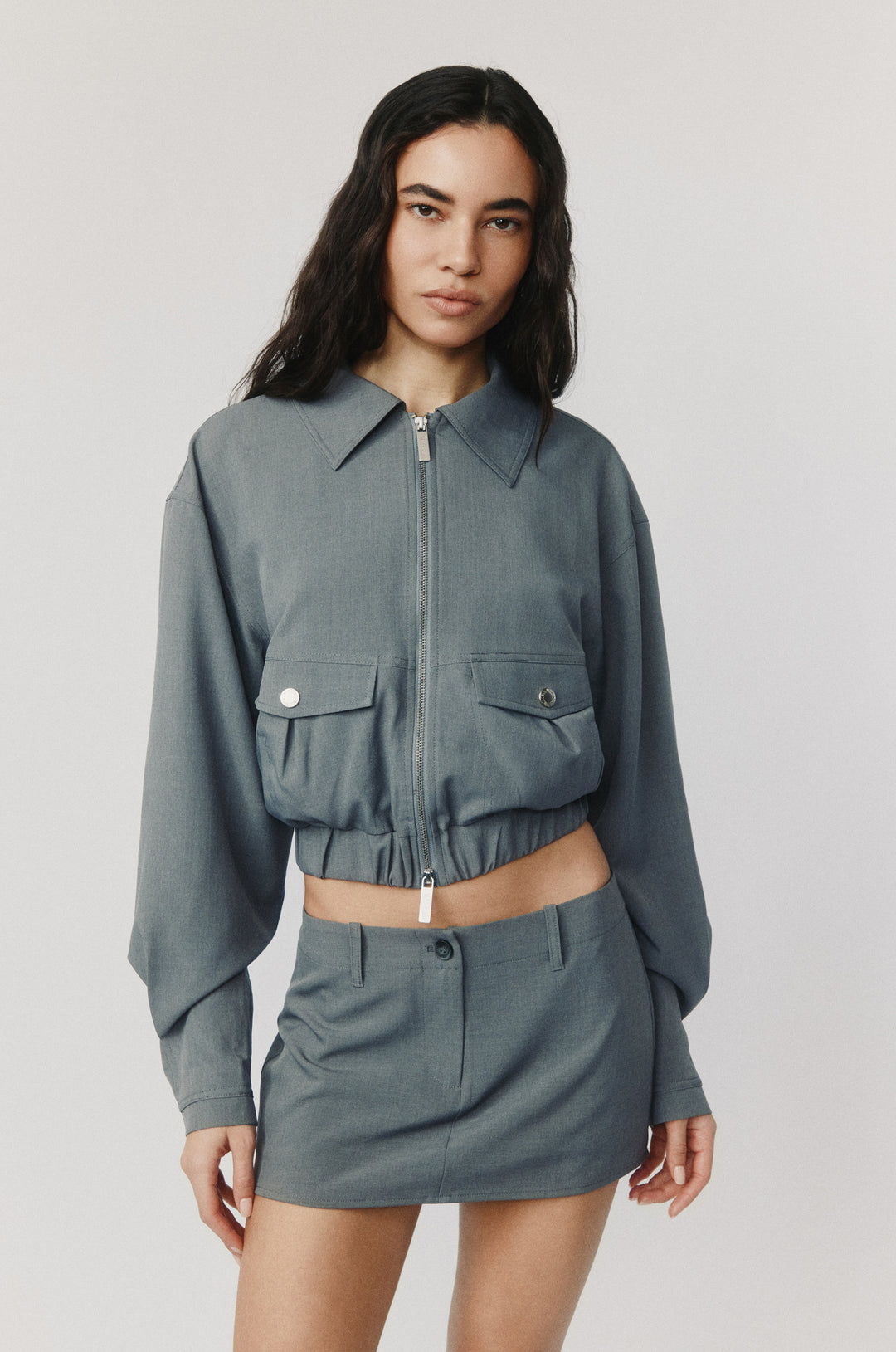 Monroe Skirt | Charcoal