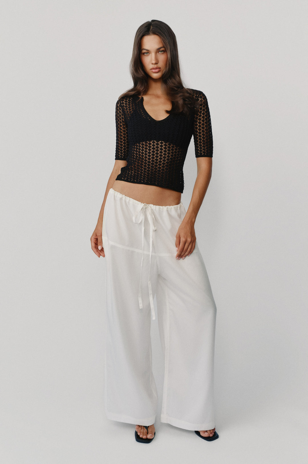 Norah Pants | White alternate product view