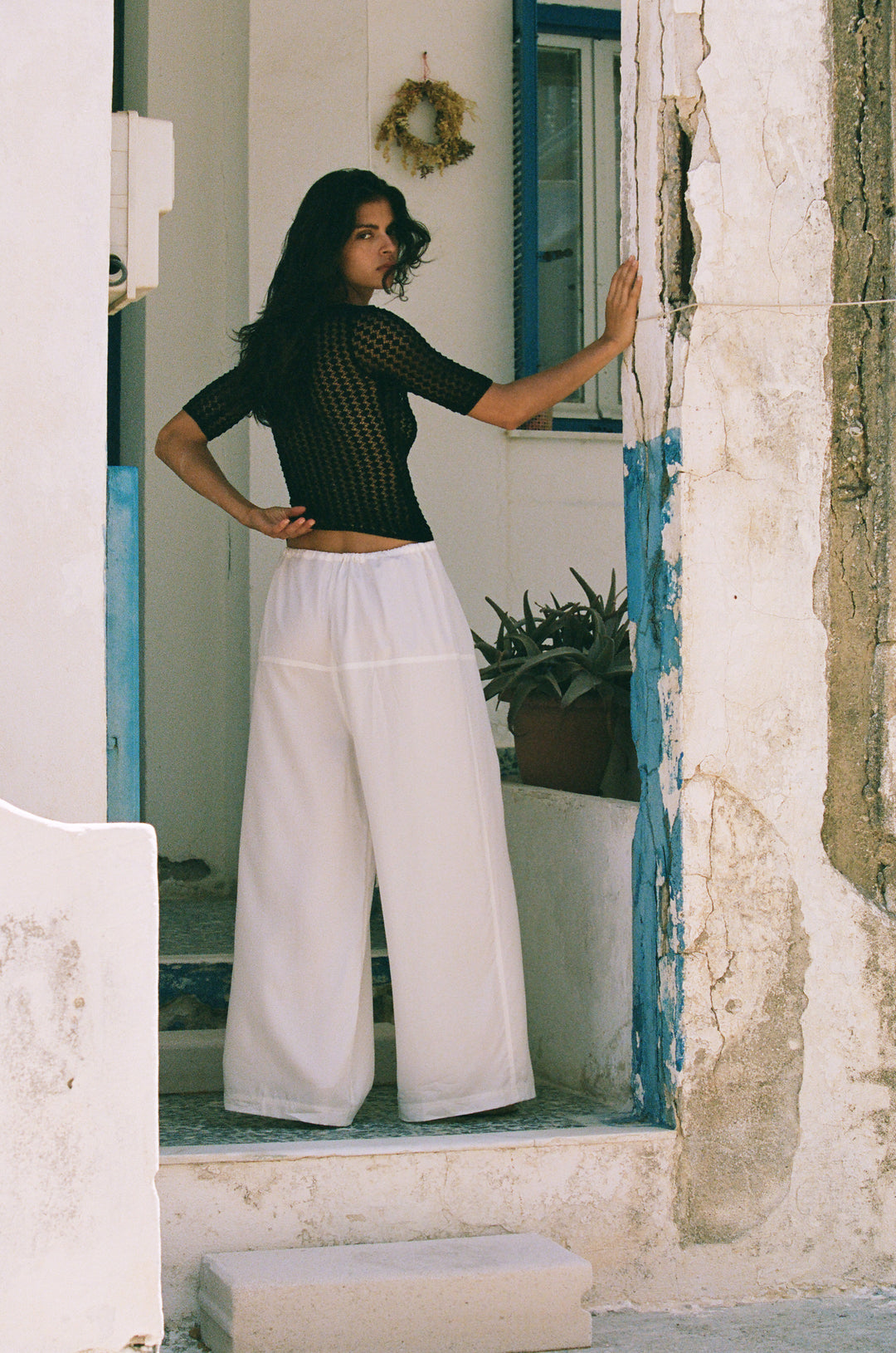 Norah Pants | White alternate product view