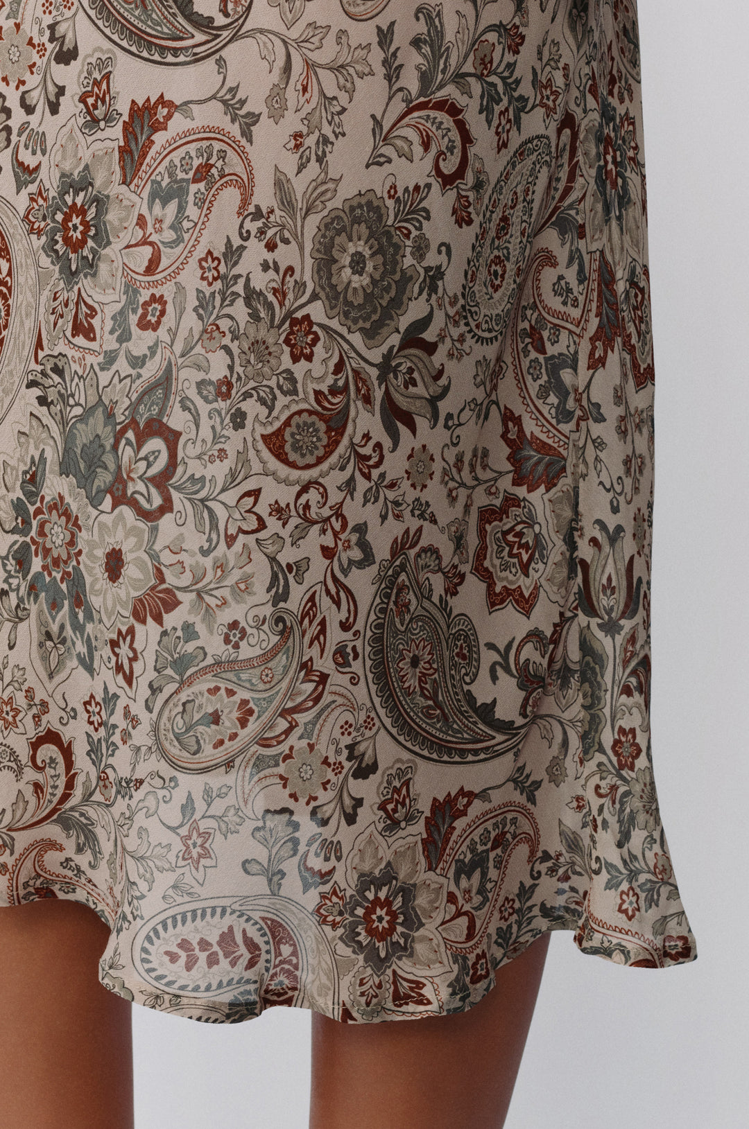 Olea Skirt | Stone Paisley alternate product view