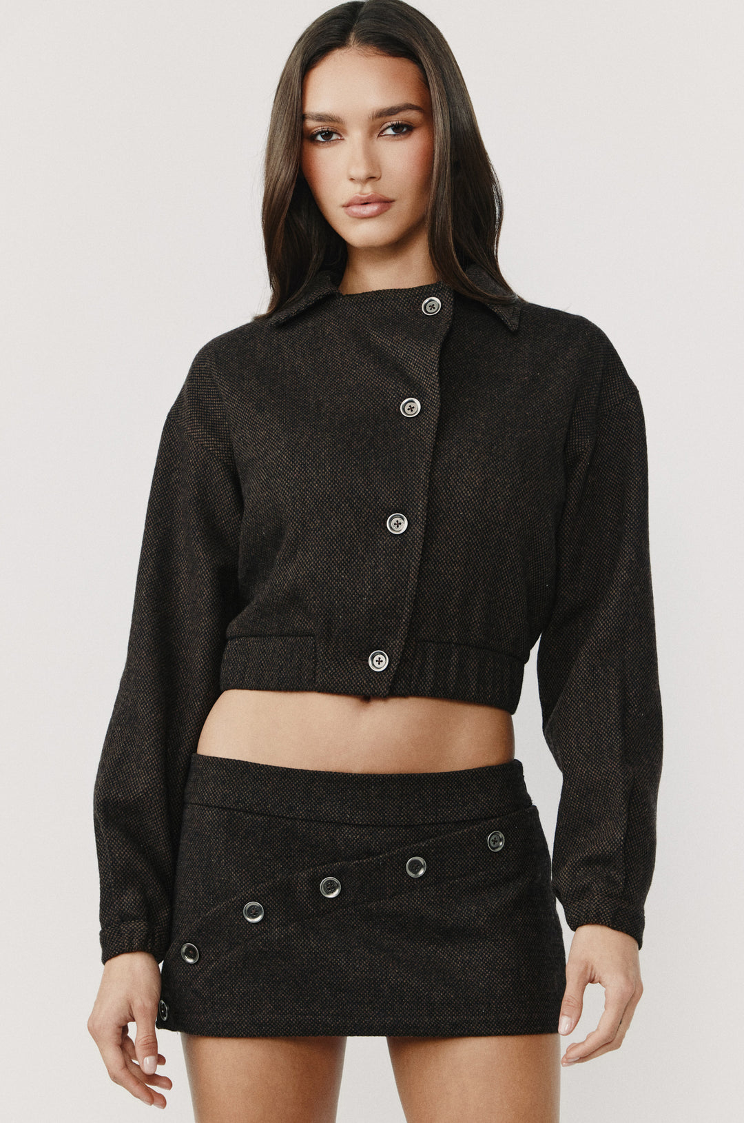 Oliver Jacket | Brown Check