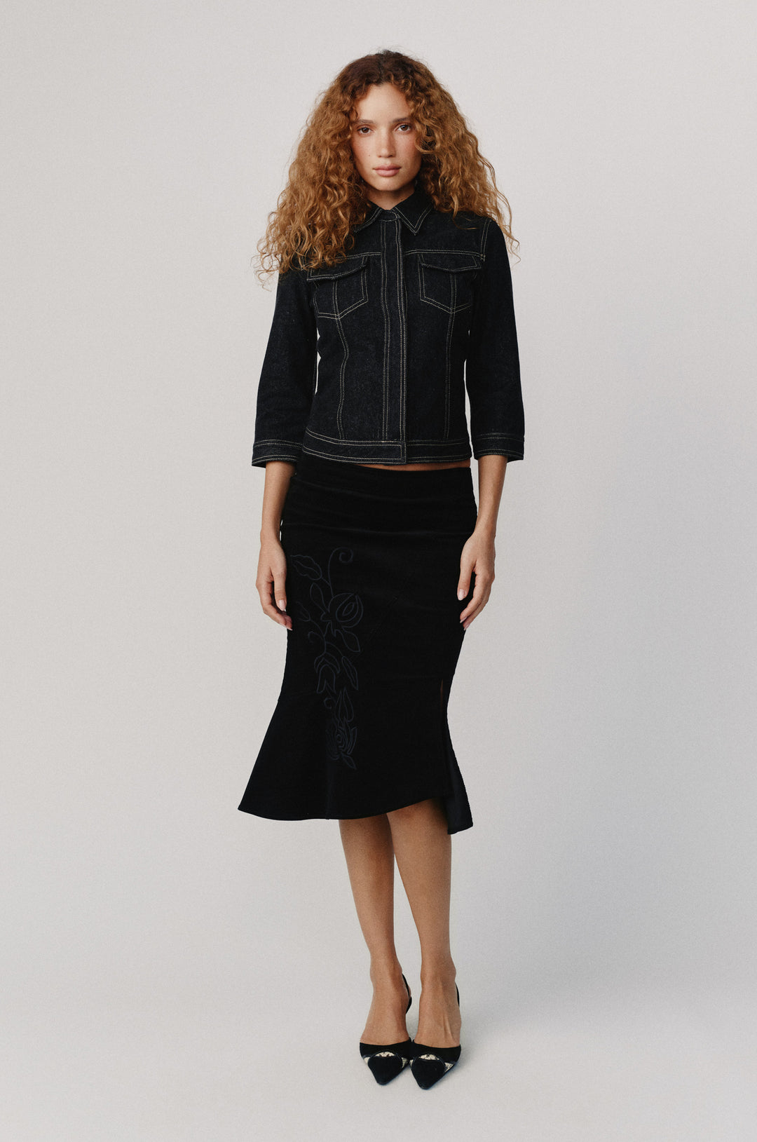 Olivia Jacket | Indigo