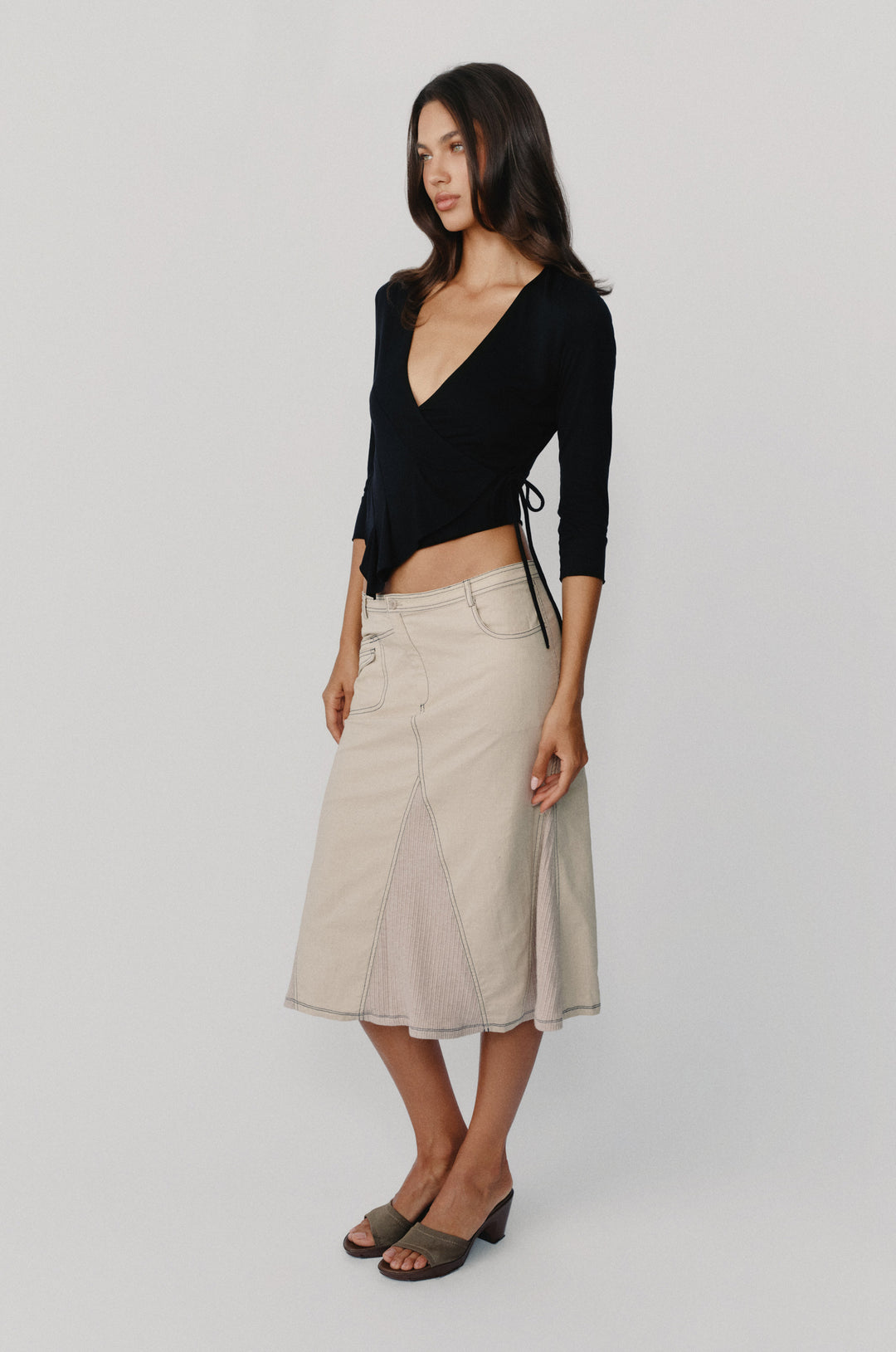 Ondine Skirt | Taupe alternate product view