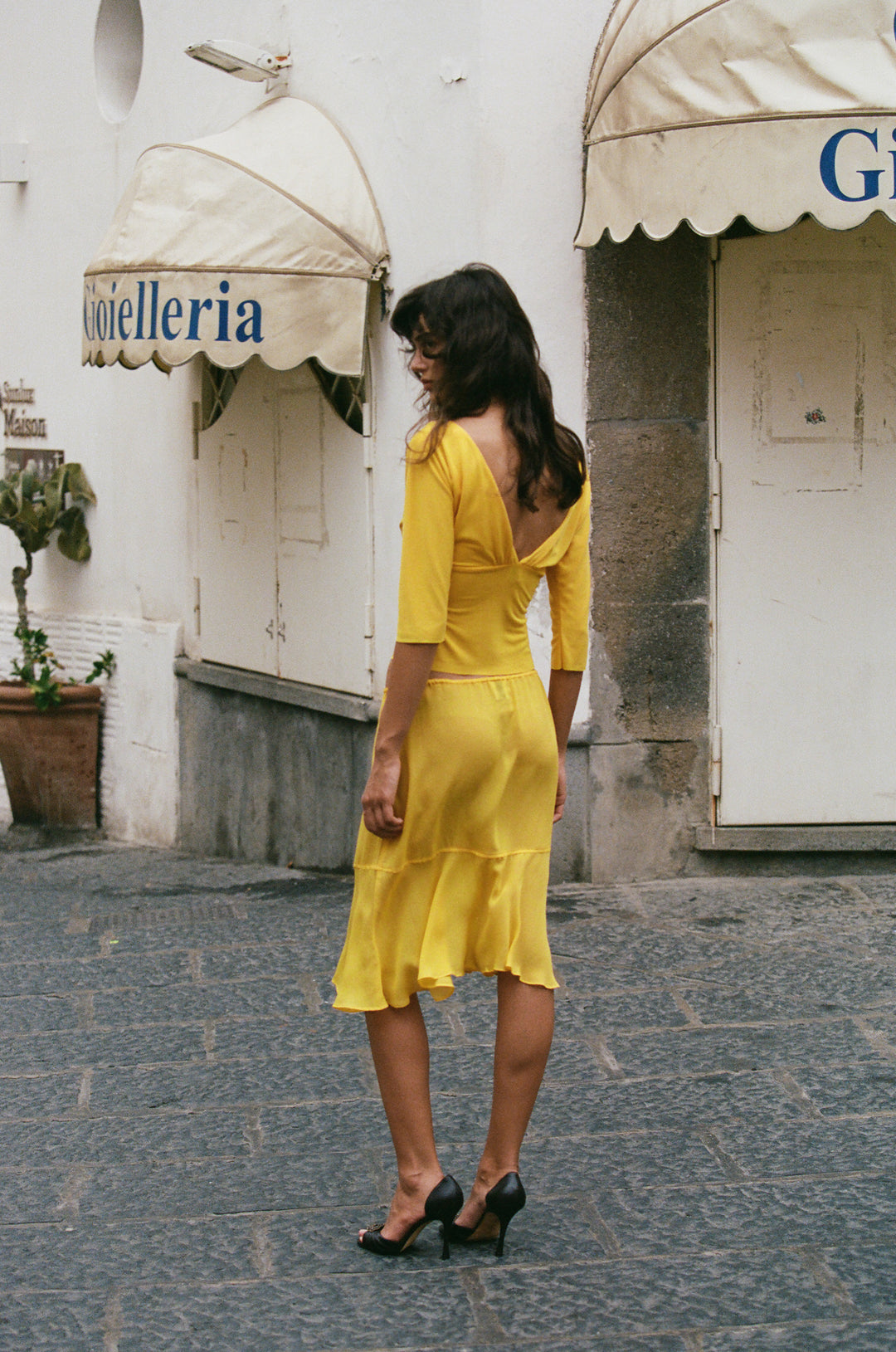 Pali Skirt | Golden Yellow alternate product view
