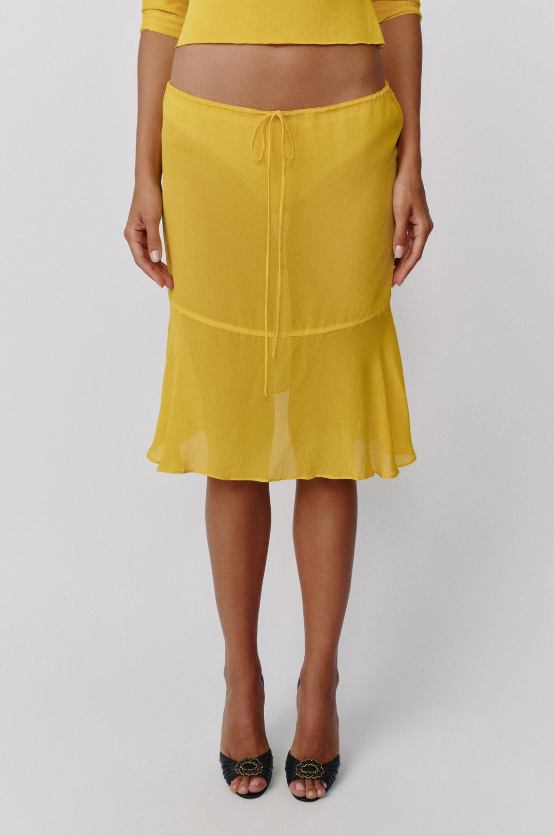 Pali Skirt | Golden Yellow alternate product view