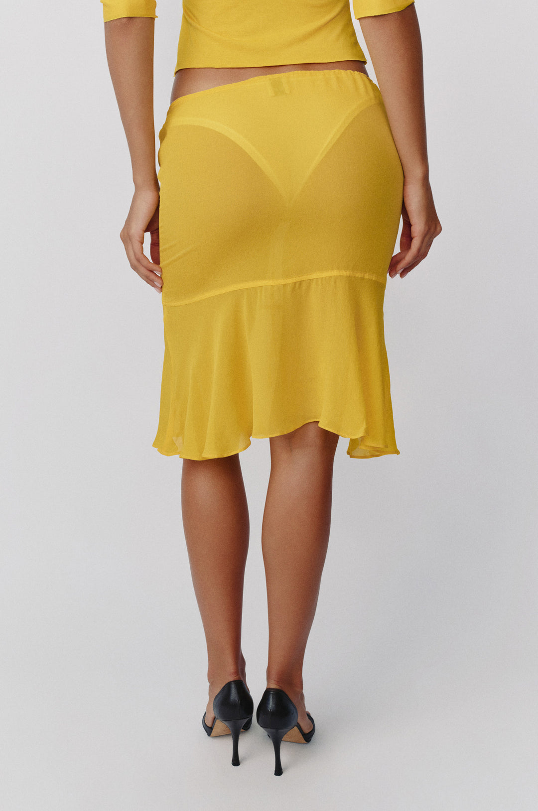 Pali Skirt | Golden Yellow alternate product view