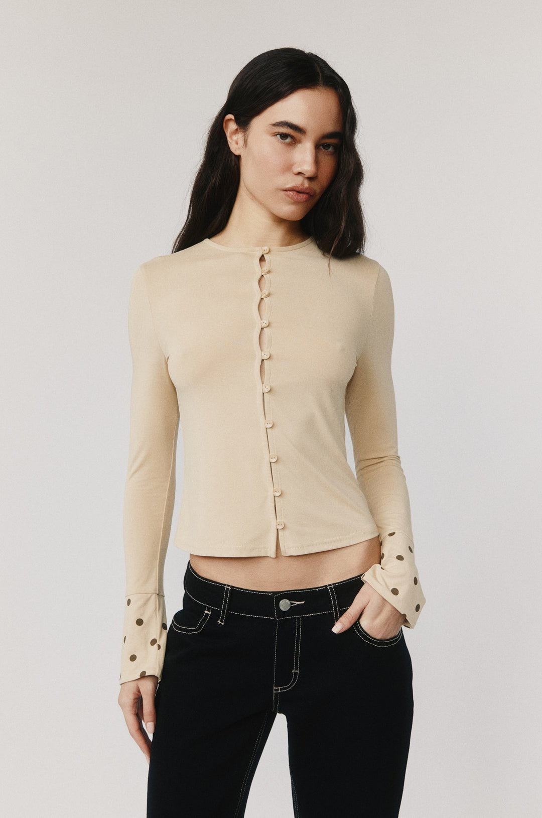 Pippa Top | Beige