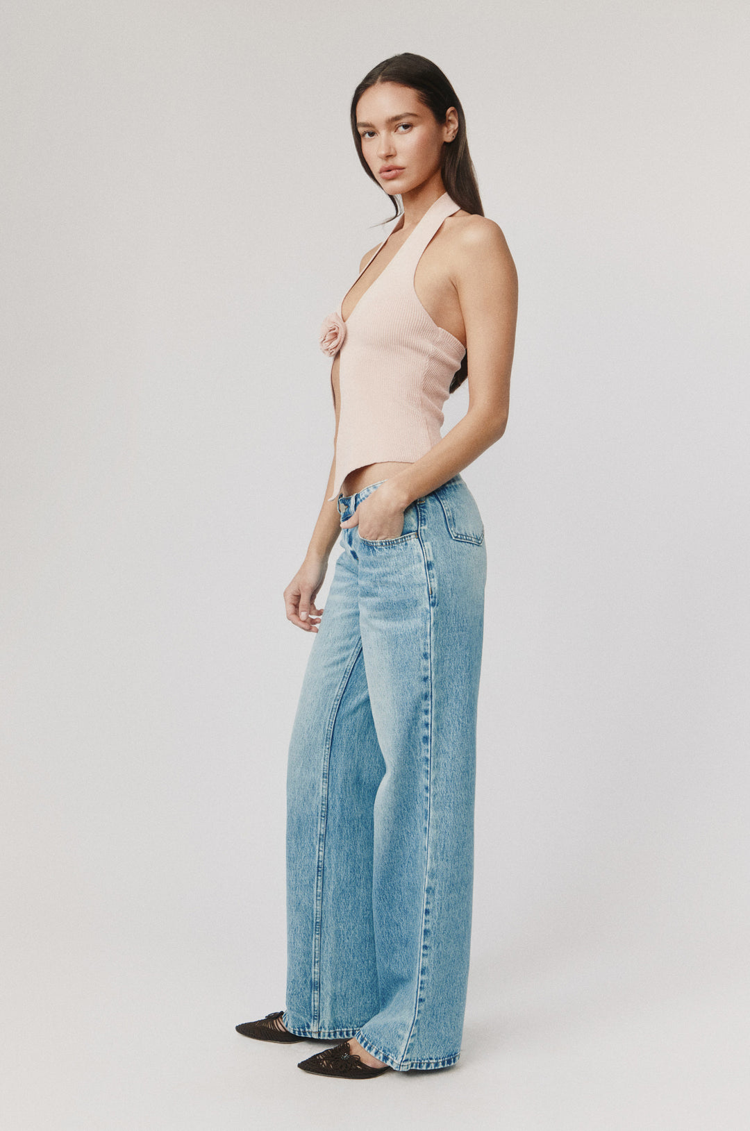 Rose Top | Baby Pink