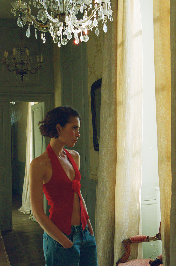 Rose Top | Red
