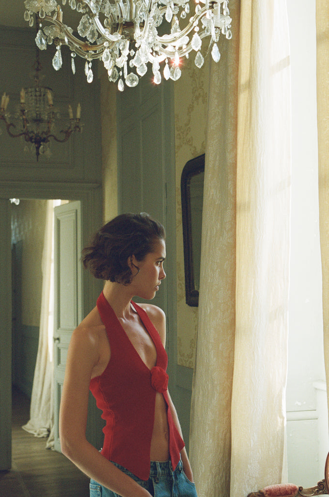 Rose Top | Red