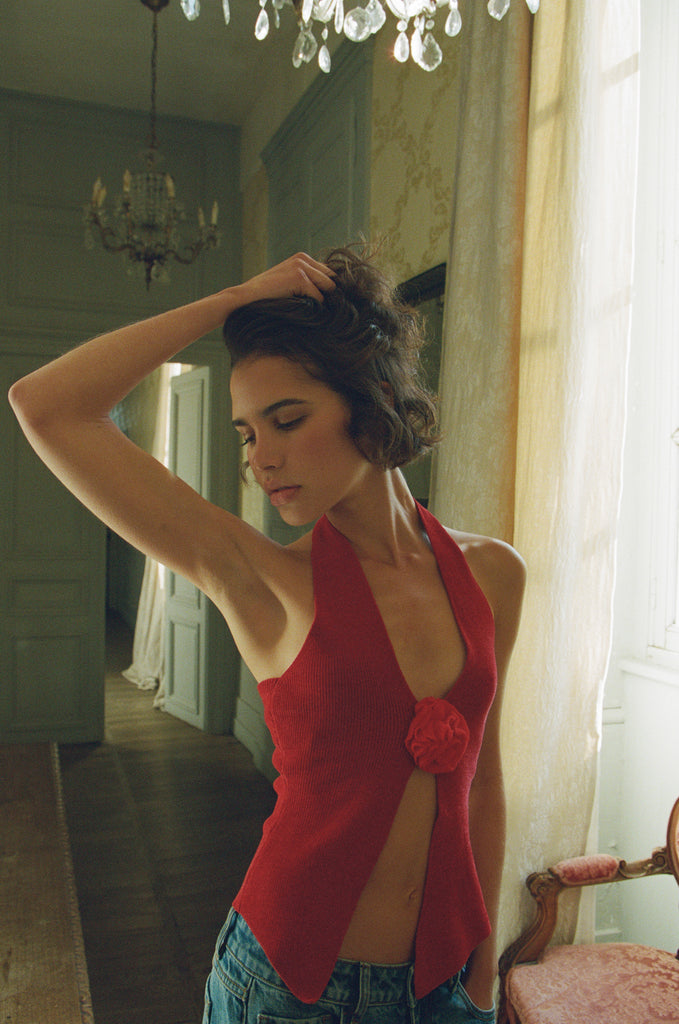 Rose Top | Red