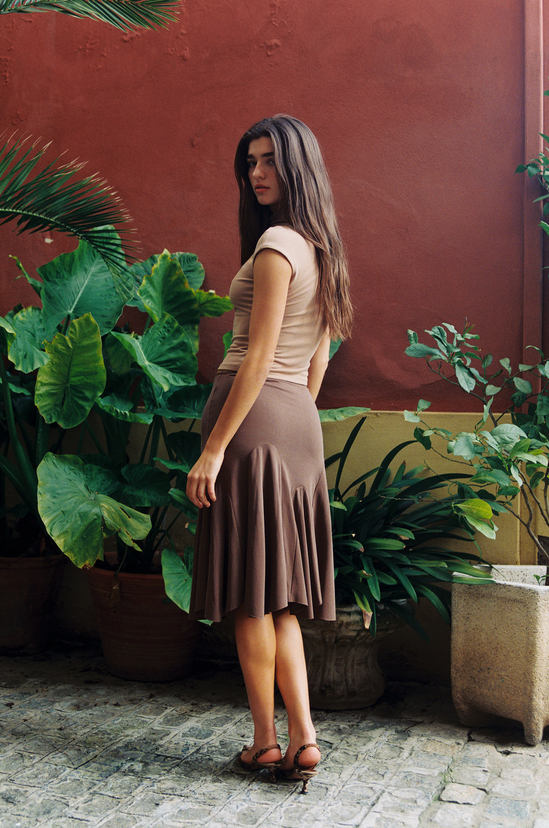 Rue Skirt | Brown
