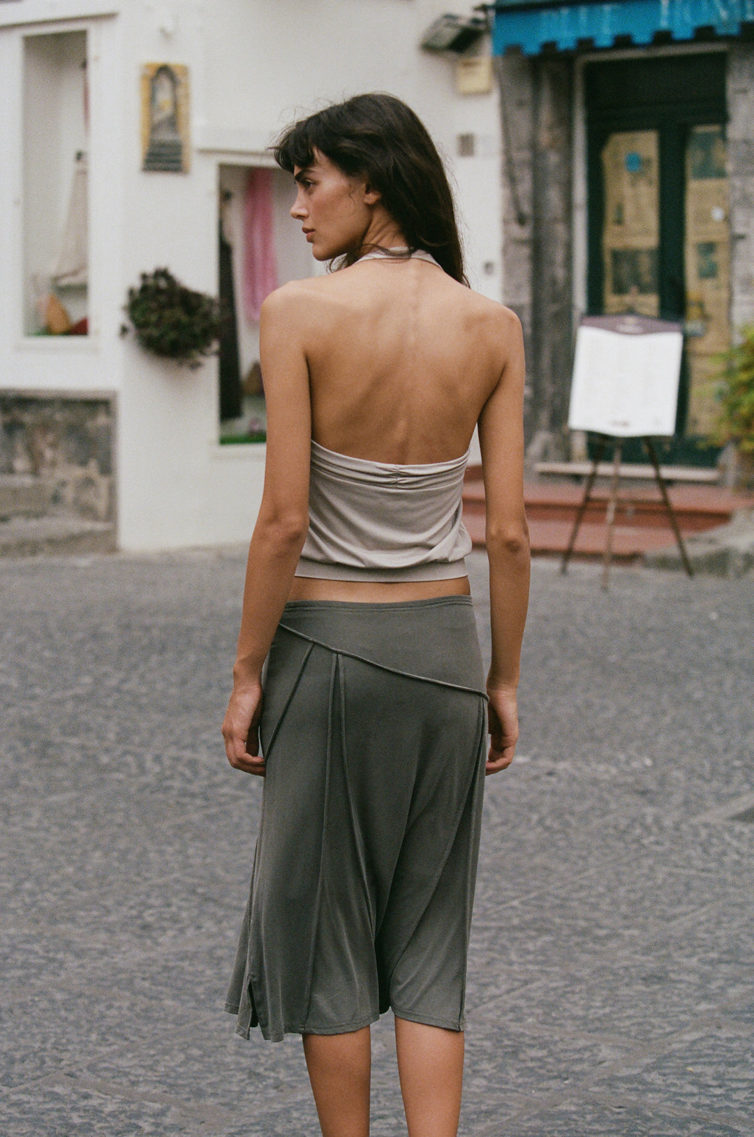 Scout Skirt | Slate alternate product view