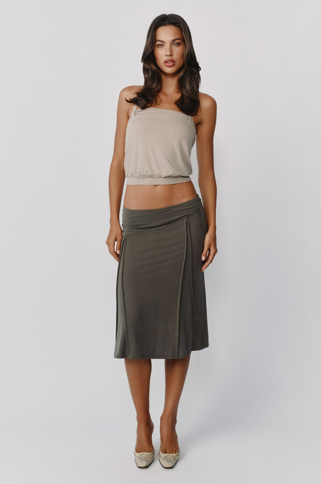 Scout Skirt | Slate alternate product view