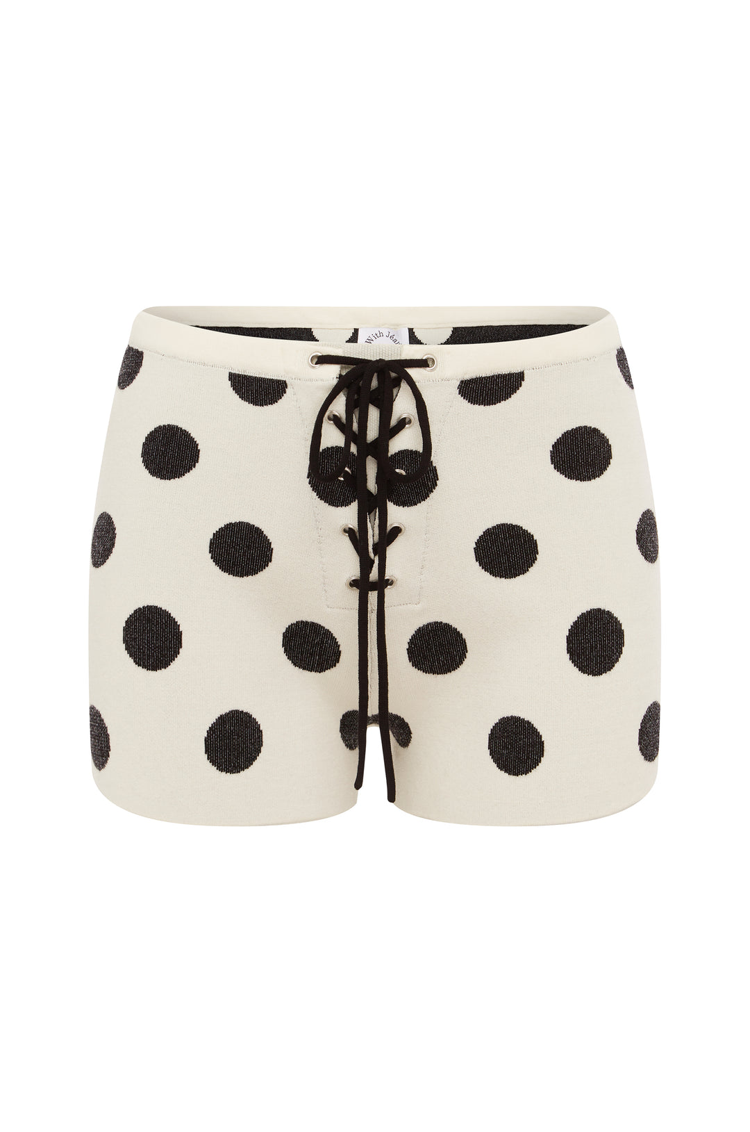 Selma Shorts | Black / White Dot