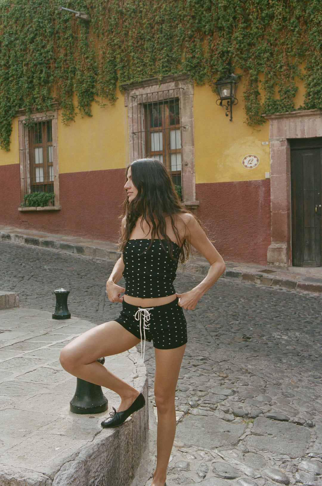 Selma Shorts | Polka Dot