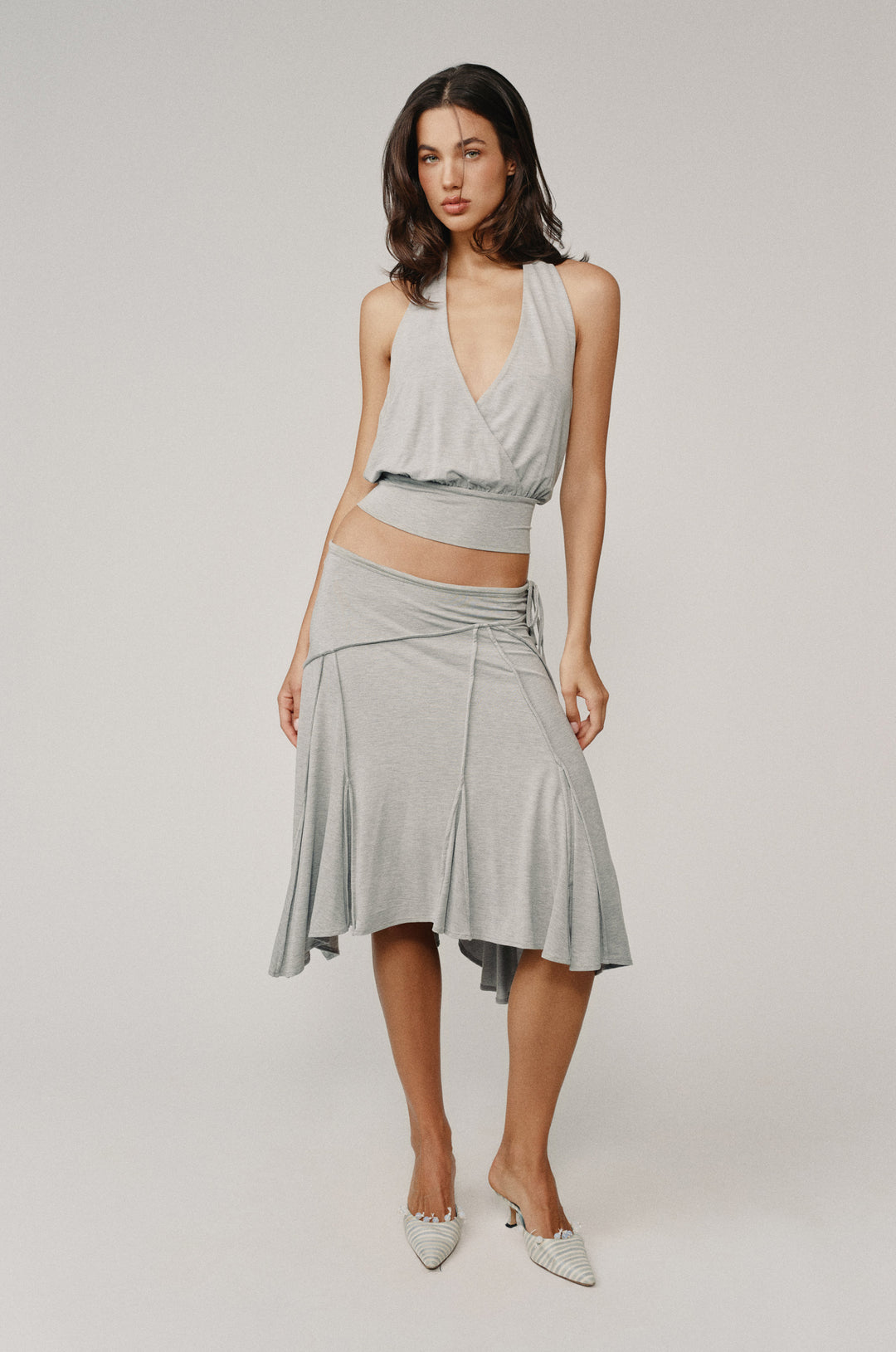 Sharni Skirt | Grey
