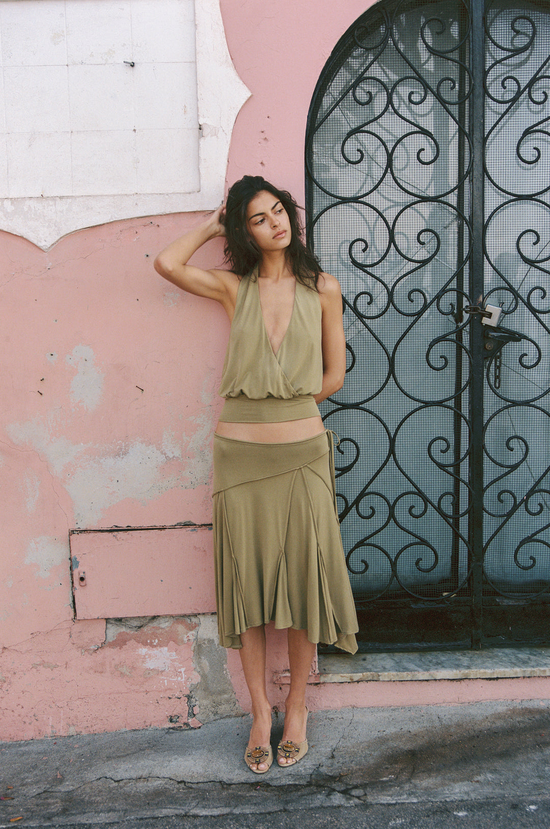 Sharni Skirt | Olive