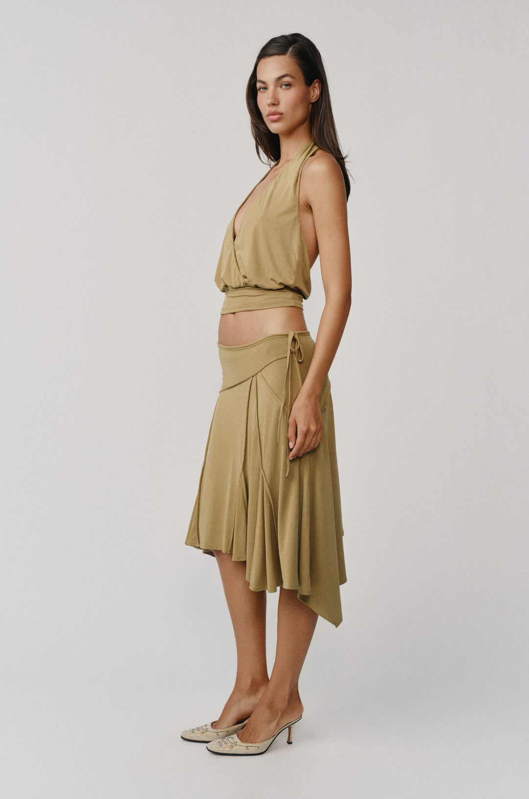 Sharni Skirt | Olive