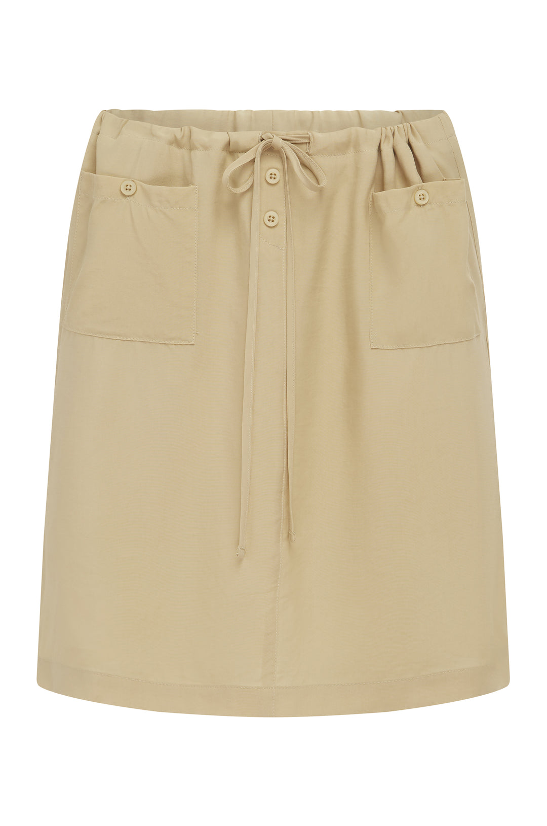 Thea Skirt | Beige alternate product view