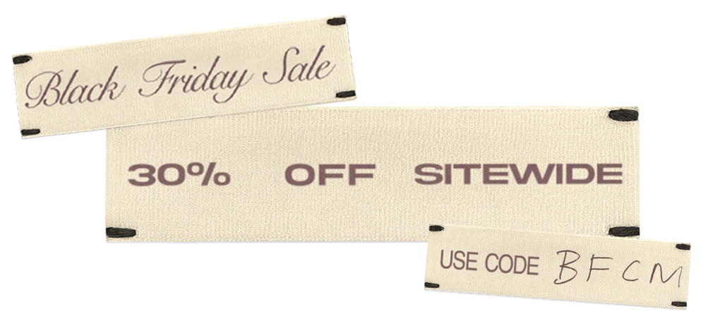 30% OFF SITEWIDE