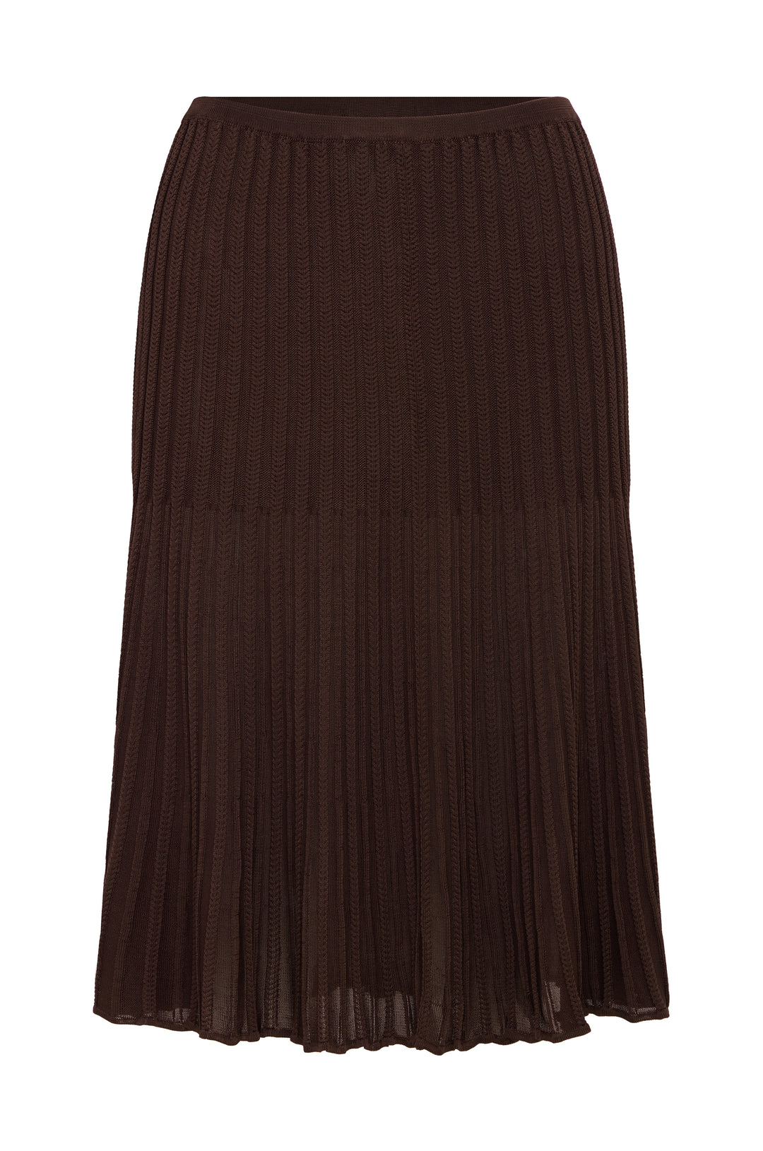 Veda Skirt | Chocolate alternate product view